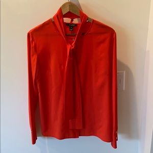 St John silk blouse size 12